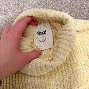 American eagle aerie all cotton turtleneck sweater